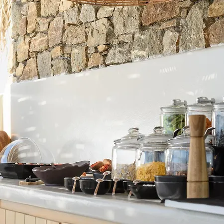 לינה וארוחת בוקר The Summit Of Mykonos קאלו ליבאדי