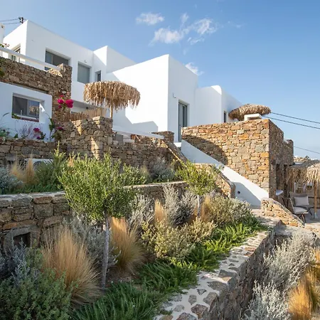 Alojamento de Acomodação e Pequeno-almoço The Summit Of Mykonos