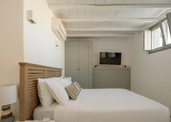 Alojamento de Acomodação e Pequeno-almoço The Summit Of Mykonos