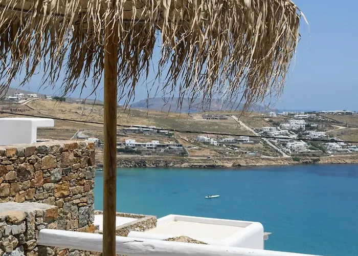 The Summit Of Mykonos Alojamento de Acomodação e Pequeno-almoço Kalo Livadi